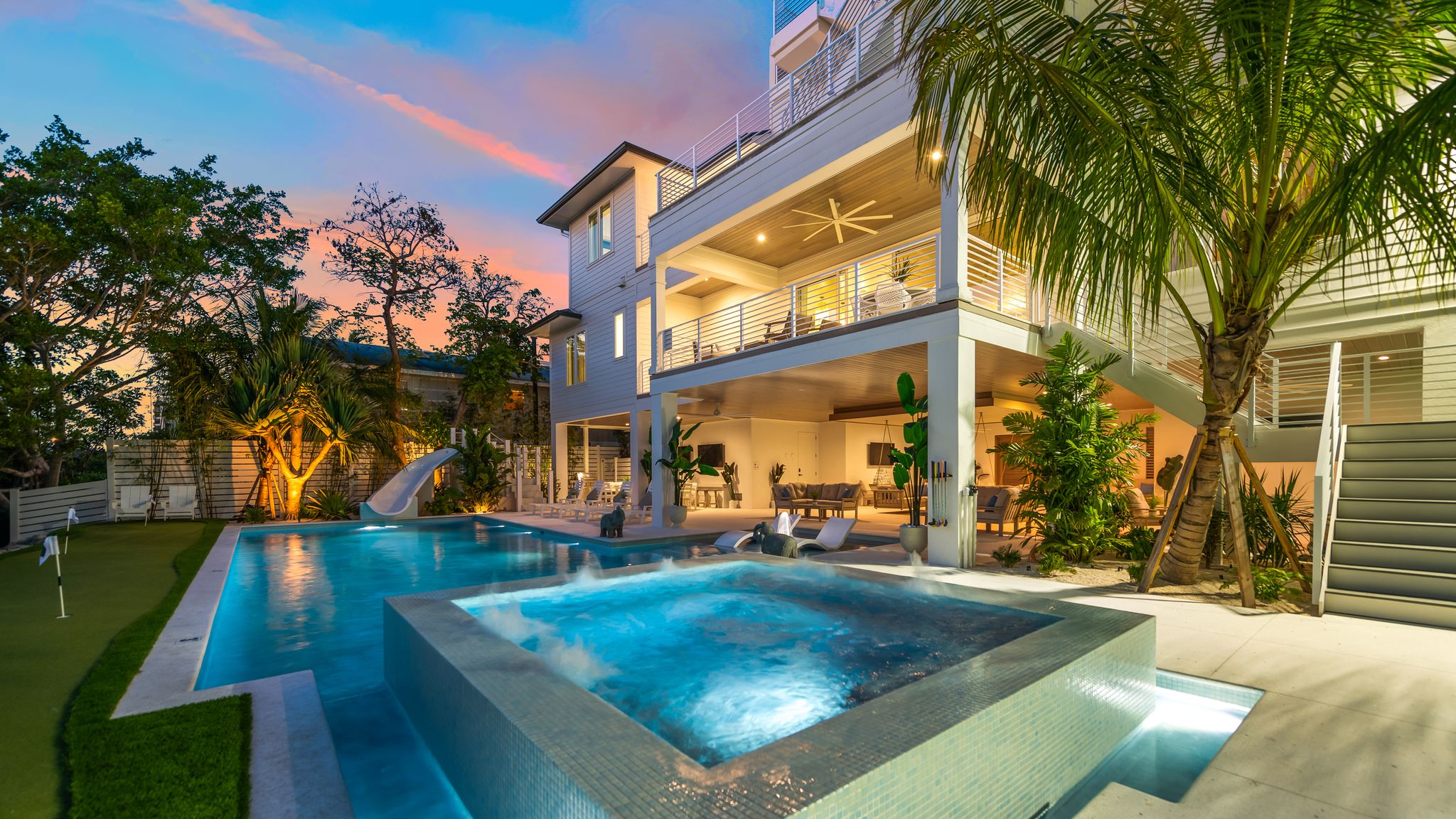 Water — lap pools and reflecting surfaces